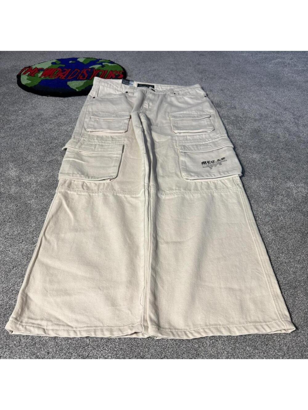 y2k vintage 2000’s ecko united brand new cargo loose fit baggy jeans